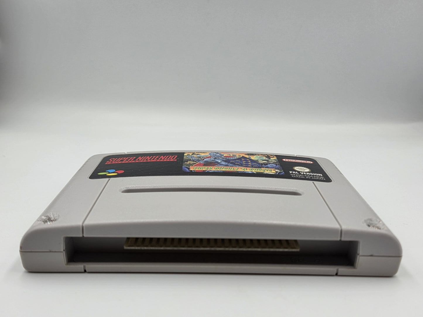 SNES Super Nintendo Super Ghouls 'N Ghosts Modul NOE
