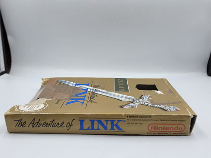 NES Nintendo The Adventure of Link Zelda II Leer OVP Empty Box NOE